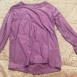 Purple long sleeve top from Under Armour